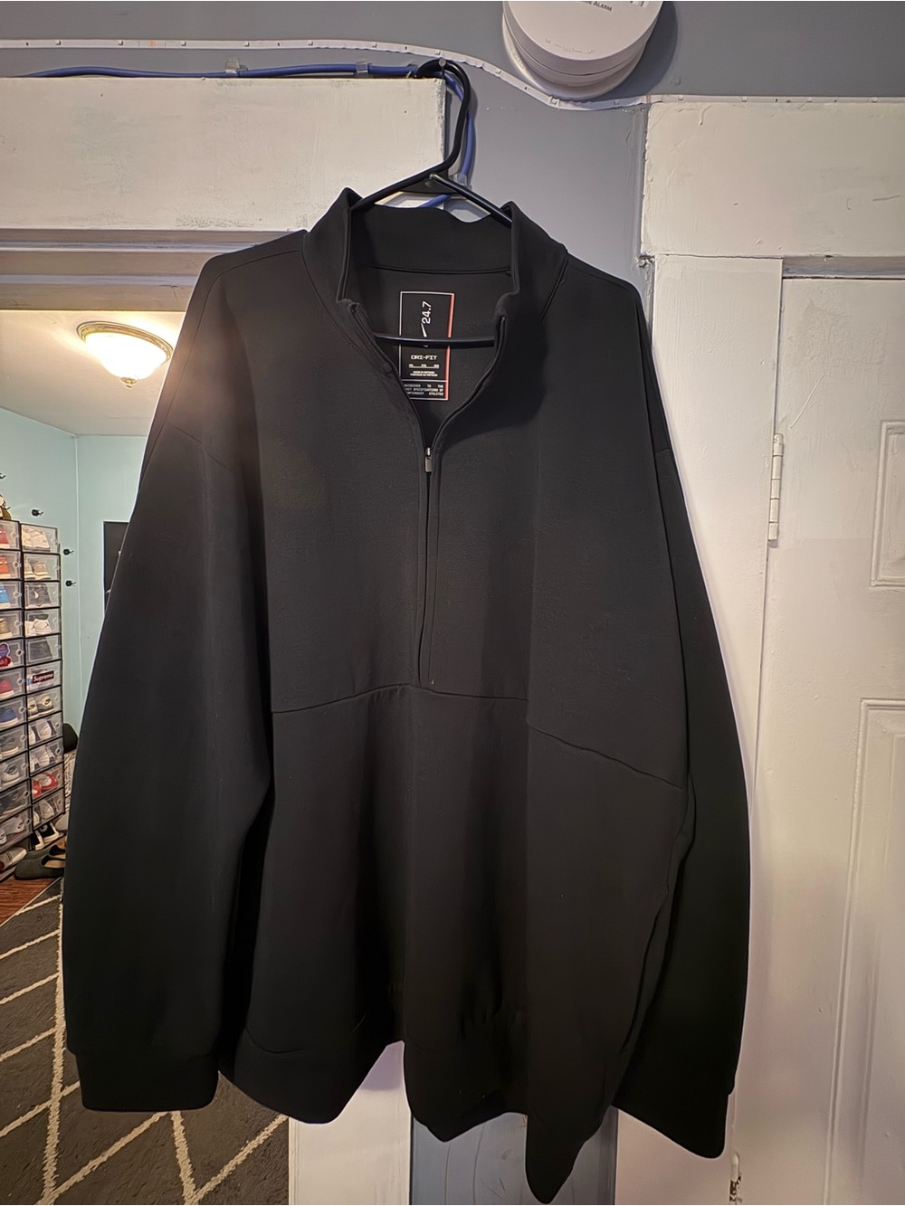 Nike 24.7 Impossible soft quarter zip